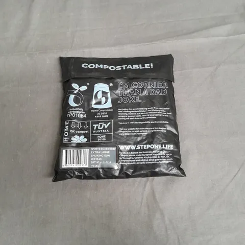 SEALED STEPONE SPORTS BOXER BRIEF EXTRA LARGE SMOKING GUN