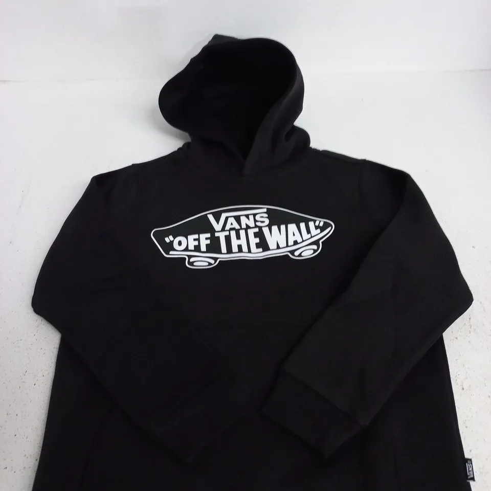 VANS OFF THE WALL HOODIE – BLACK - SIZE SMALL