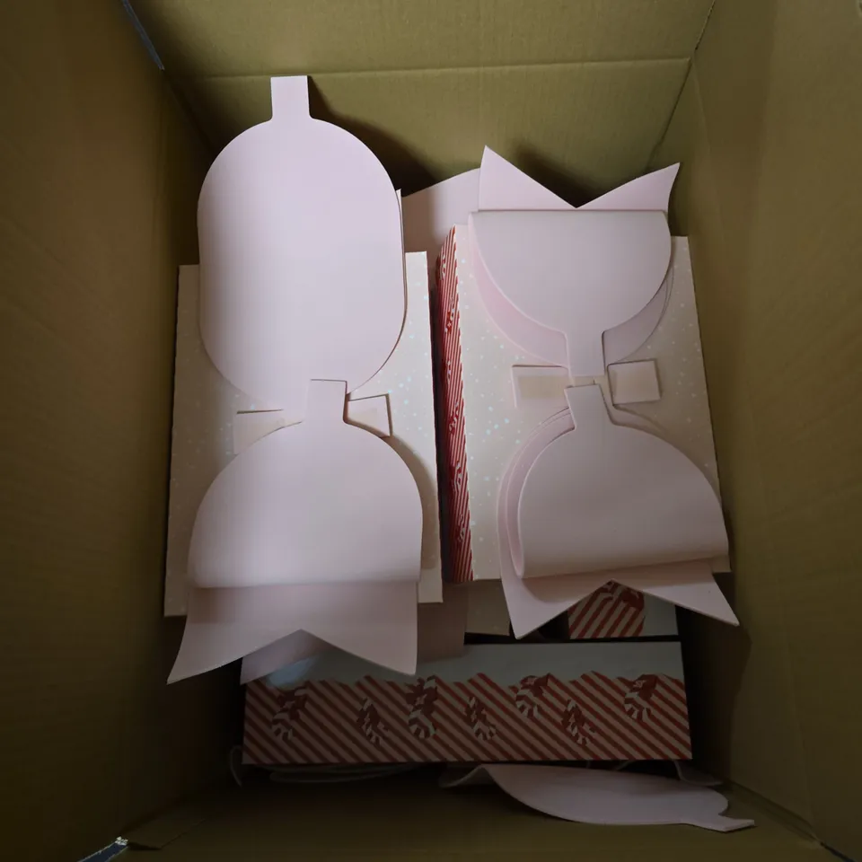 BOX OF APPROXIMATELY 7 PLOUISE BOXES - NO CONTENTS BOX ONLY 