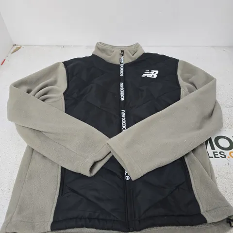 NEW BALANCE MEN'S FLEECE JACKET – SIZE M