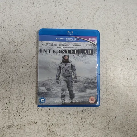INTERSTELLAR BLU-RAY + DIGITAL HD ULTRAVIOLET FILM