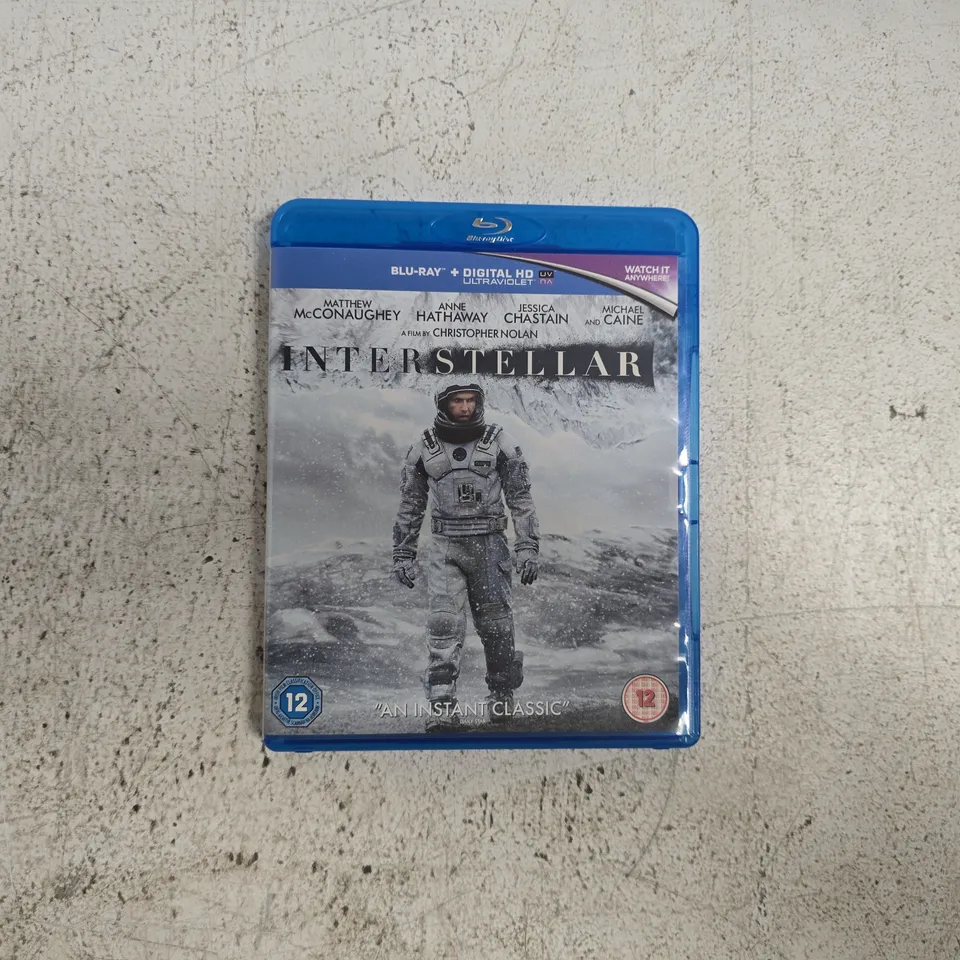 INTERSTELLAR BLU-RAY + DIGITAL HD ULTRAVIOLET FILM