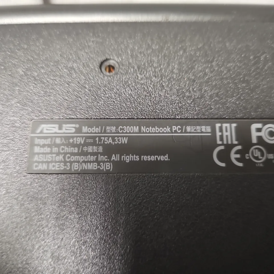 ASUS C300M NOTEBOOK PC – CHROMEBOOK