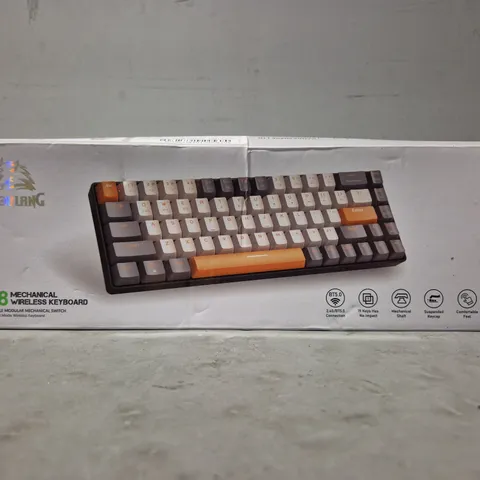 BOXED ZIYOULANG K68 MECHANICAL WIRELESS KEYBOARD