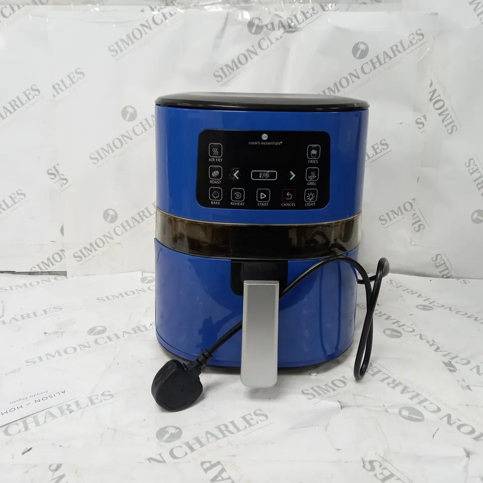COOK'S ESSENTIALS 4.0L AIR FRYER - SAPPHIRE