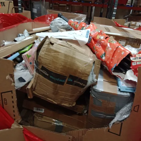 PALLET OF ASSORTED HOUSEHOLD GOODS AND PRODUCTS TO INCLUDE; CEILING LIGHT,CHAIR, PHOTO FRAME