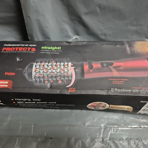 PROFESSIONAL HOT AIR STYLER PROTECT AND STRAIGHT
