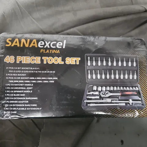 SANAexcel Platina 46-Piece Tool Set in Case