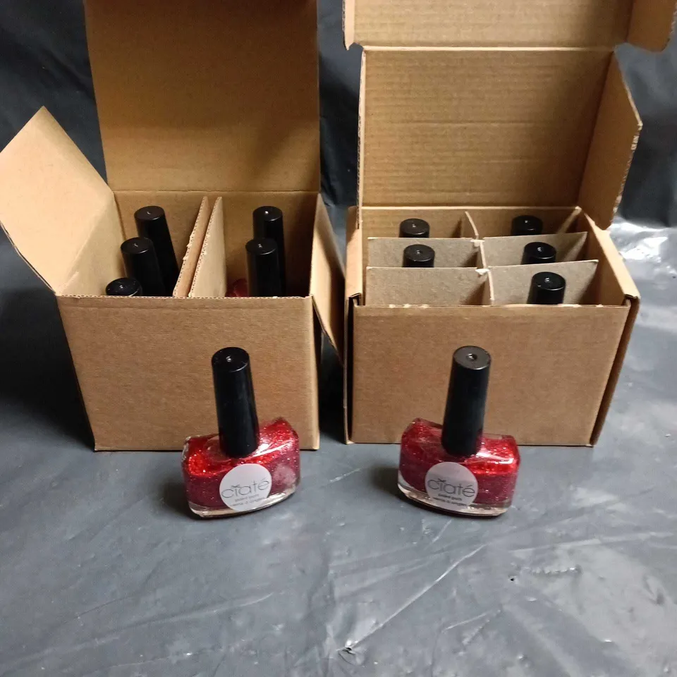 APPROXIMATELY 90 CIATÉ NAIL VARNISH PAINTS