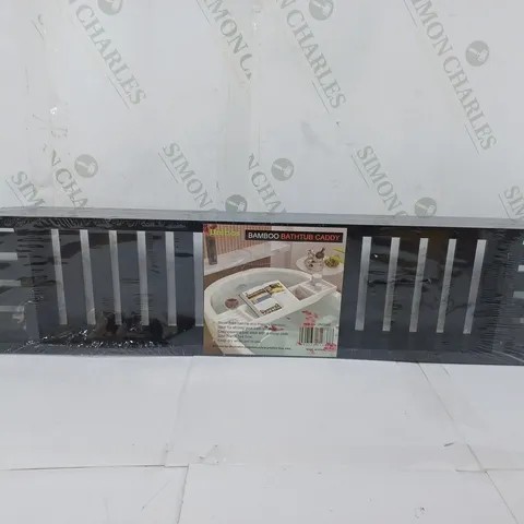 SEALED UNIBOS BAMBOO BATHTUB CADDY