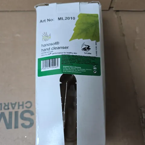 LARGE QUANTITY OF HANOSOL HAND CLEANSER 