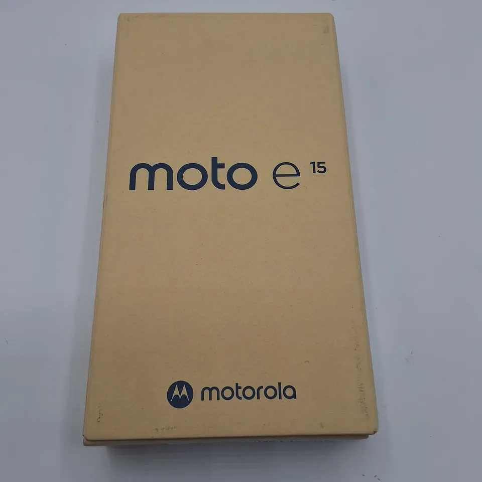 BOXED MOTOROLA MOTO E15 2+64GB IN MISTY BLUE - XT2523-6