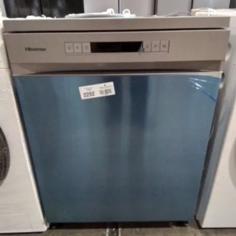 HISENSE HS622E90XUK FULL-SIZE DISHWASHER - STAINLESS STEEL