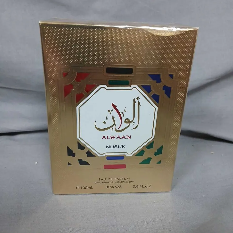 EIGHT BOXED ALWAAN NUSUK EAU DE PARFUM 100ML 