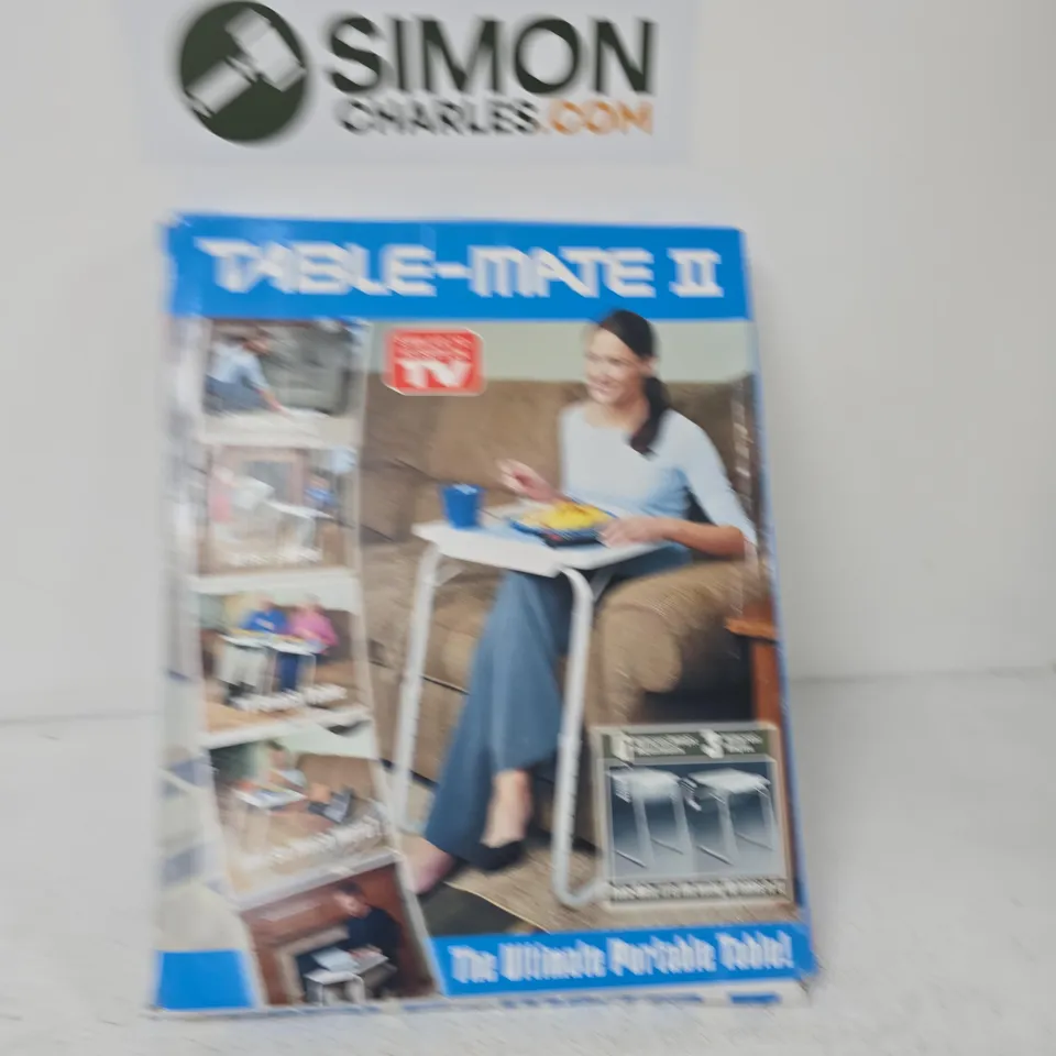 TABLE-MATE II PORTABLE TABLE – THE ULTIMATE PORTABLE TABLE