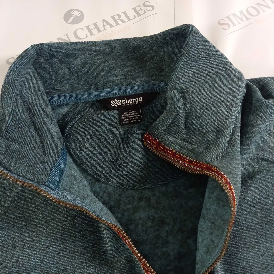 SHERPA ROLPA 1/2 ZIP PULLOVER - L