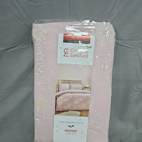 CATHERINE LANSFIELD DOUBLE DUVET SET β FULLY REVERSIBLE