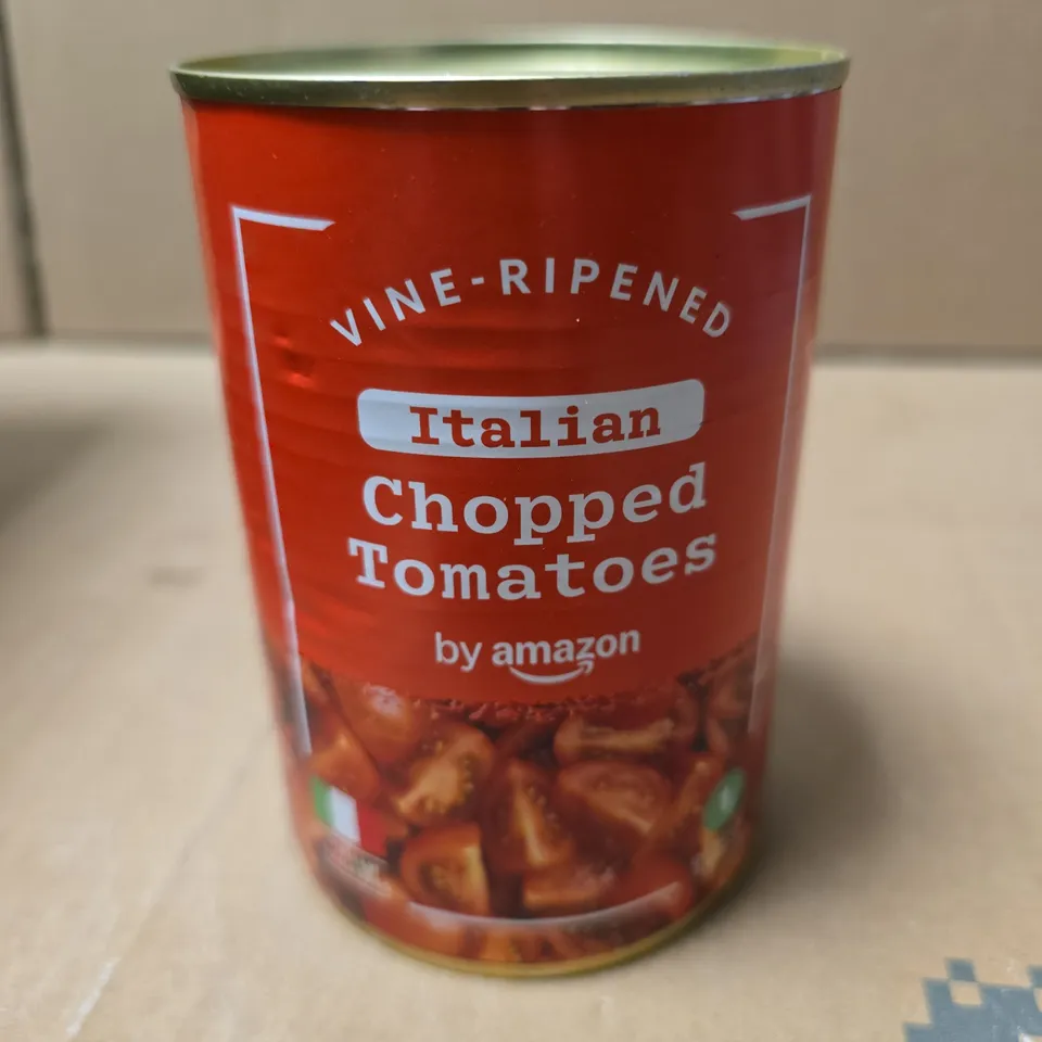 12 X VINE RIPENED CHOPPED TOMATOES TINS 