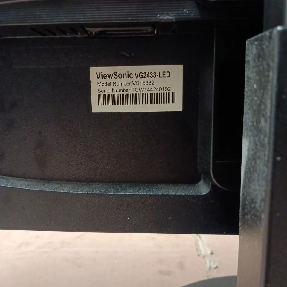 VIEWSONIC VG2433-LED LCD MONITOR