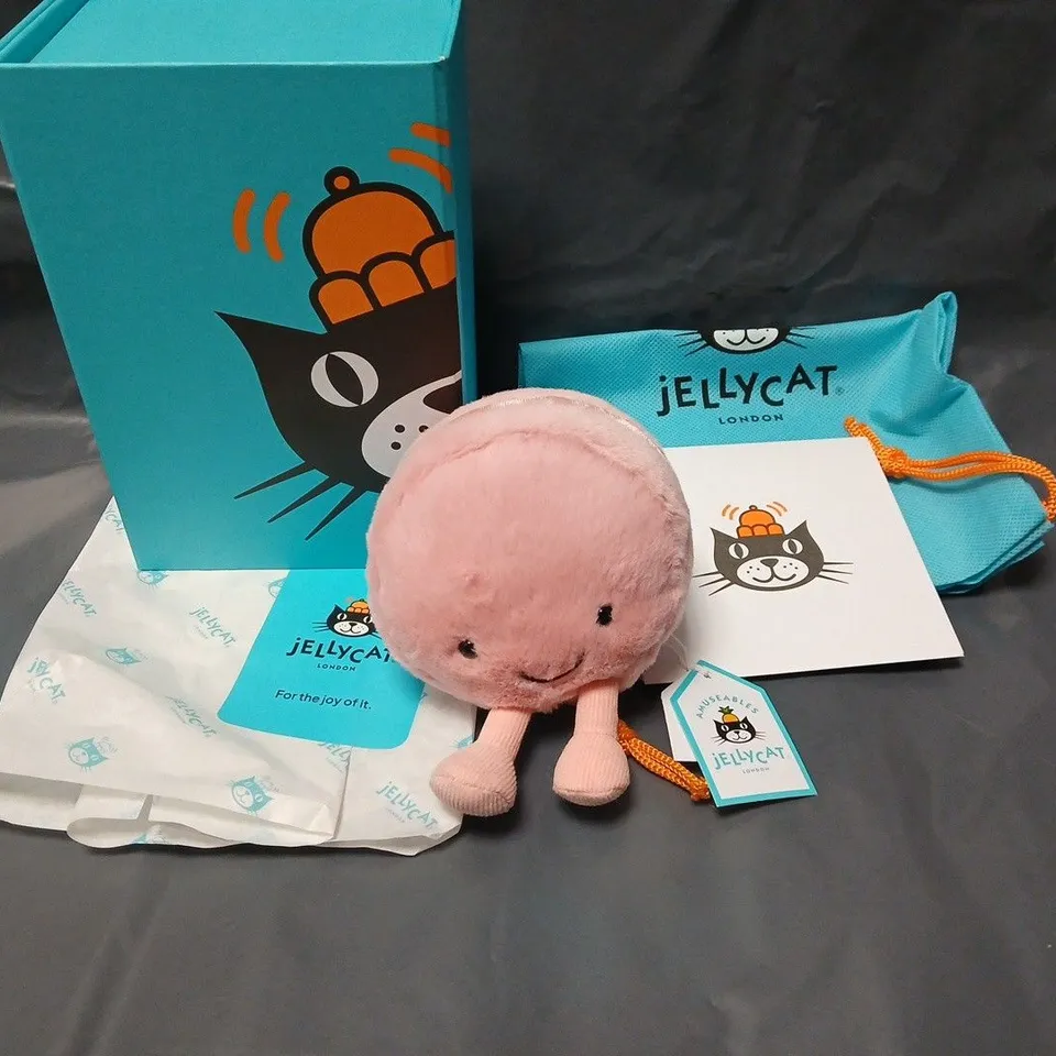 JELLYCAT MIA MACARON PLUSH TOY – PINK