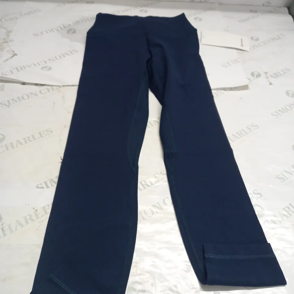 LULULLMON NAVY BLUE LEGGINGS SIZE 4