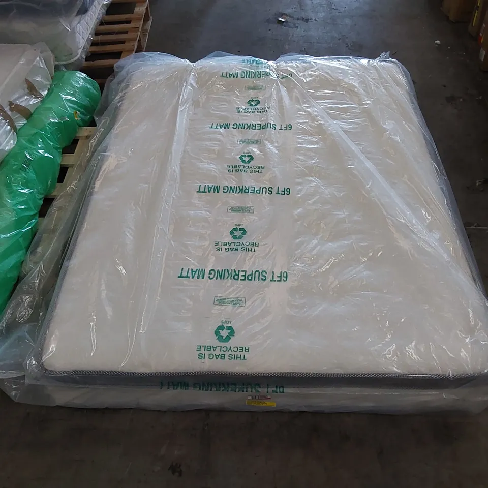 QUALITY BAGGED CALTHORPE PILLOW TOP POCKET SPRUNG KING SIZE 5' MATTRESS