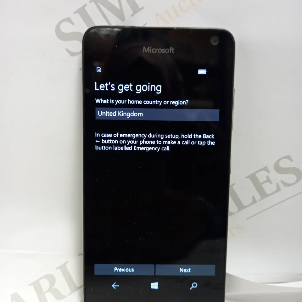 MICROSOFT PHONE MODEL: RM-1152
