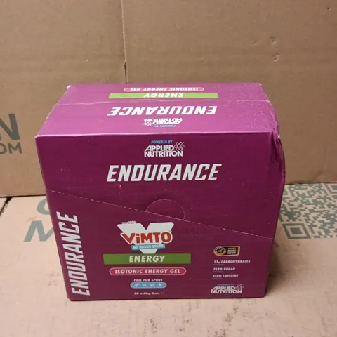 APPLIED NUTRITION FUEL ISOTONIC ENERGY GELS - VIMTO - 20 X 60G GELS