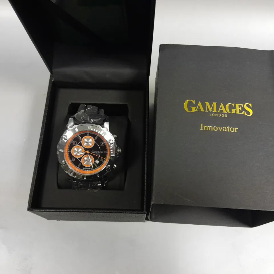 GAMAGES LONDON BOXED INNOVATOR STEEL BLACK 