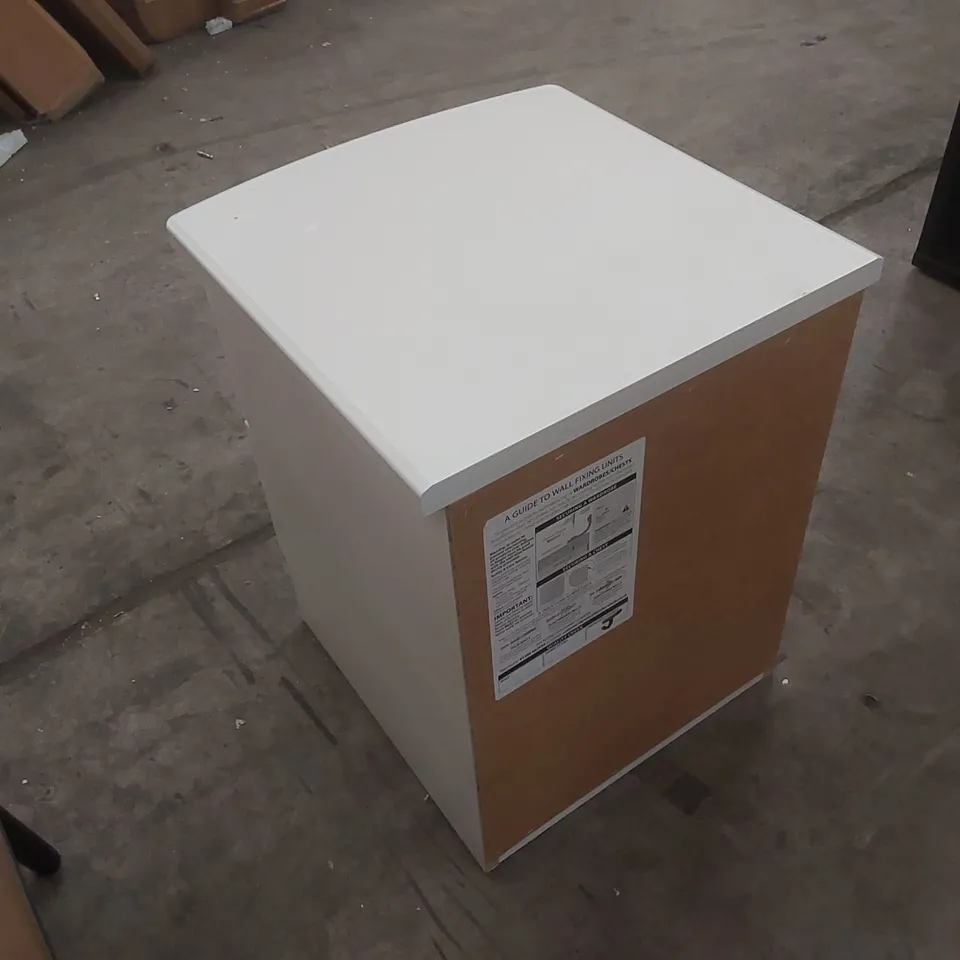 DESIGNER 2 DRAWER WOODEN BEDSIDE TABLE