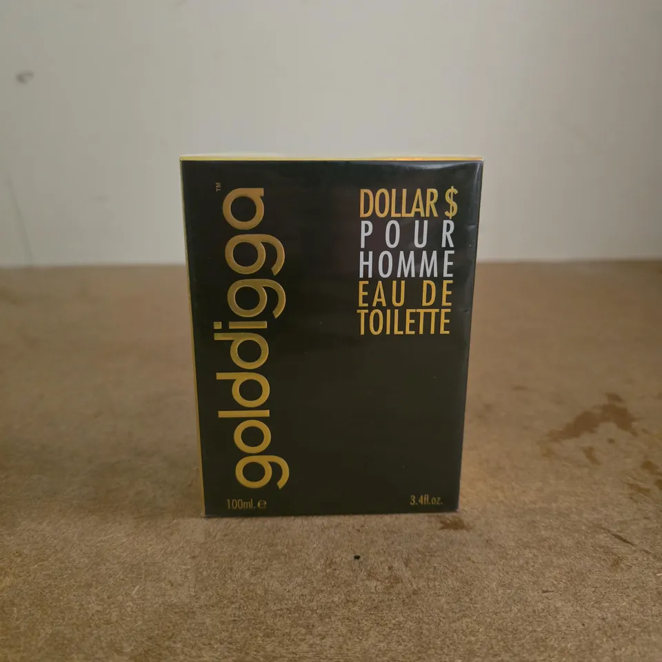 BOXED AND SEALED GOLDDIGGA DOLLAR POUR HOMME 100ML EAU DE TOILETTE