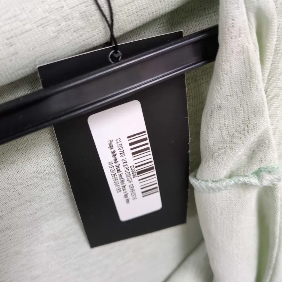 EGO WOMEN’S DRAPED WRAP CARDIGAN – UK SIZE 16 – LIGHT SAGE