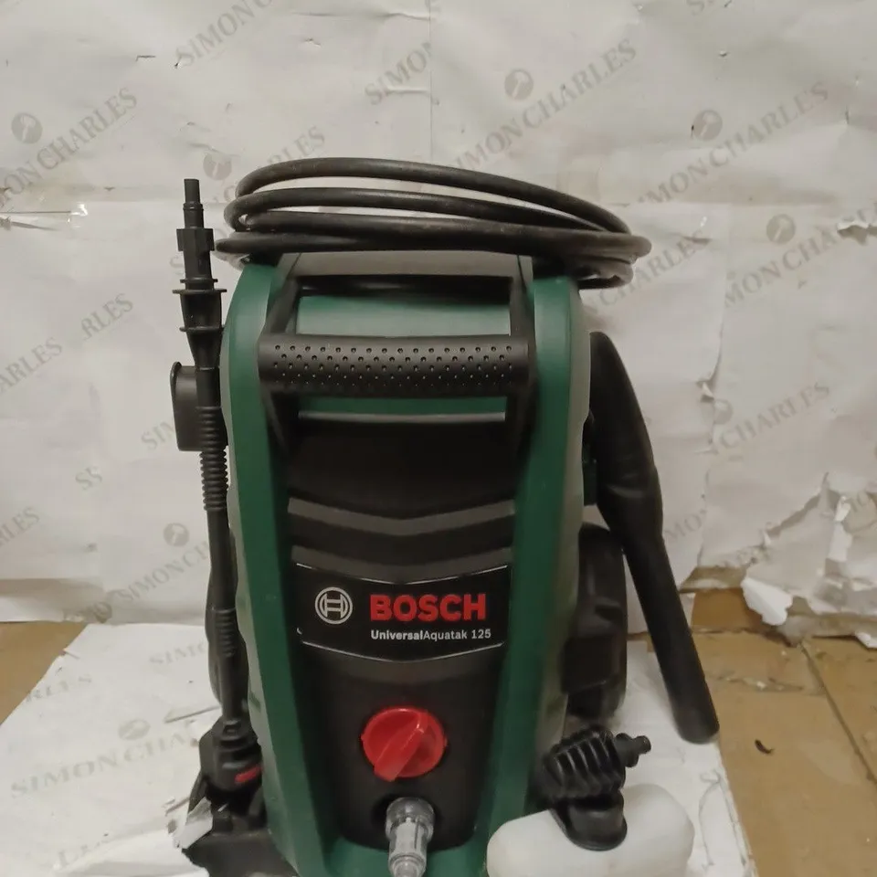 BOSCH UNIVERSALAQUATAK 125 HIGH PRESSURE WASHER