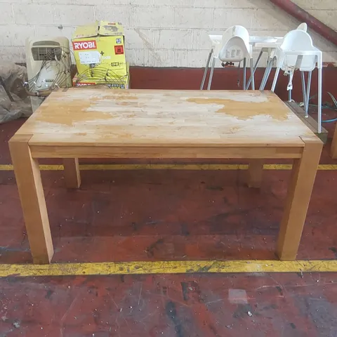 SOLID WOOD RESTAURANT DINING TABLE