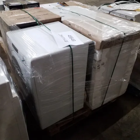 PALLET OF APPROXIMATELY 4 UNPROCESSED RAW RETURN WHITE GOODS TO INCLUDE