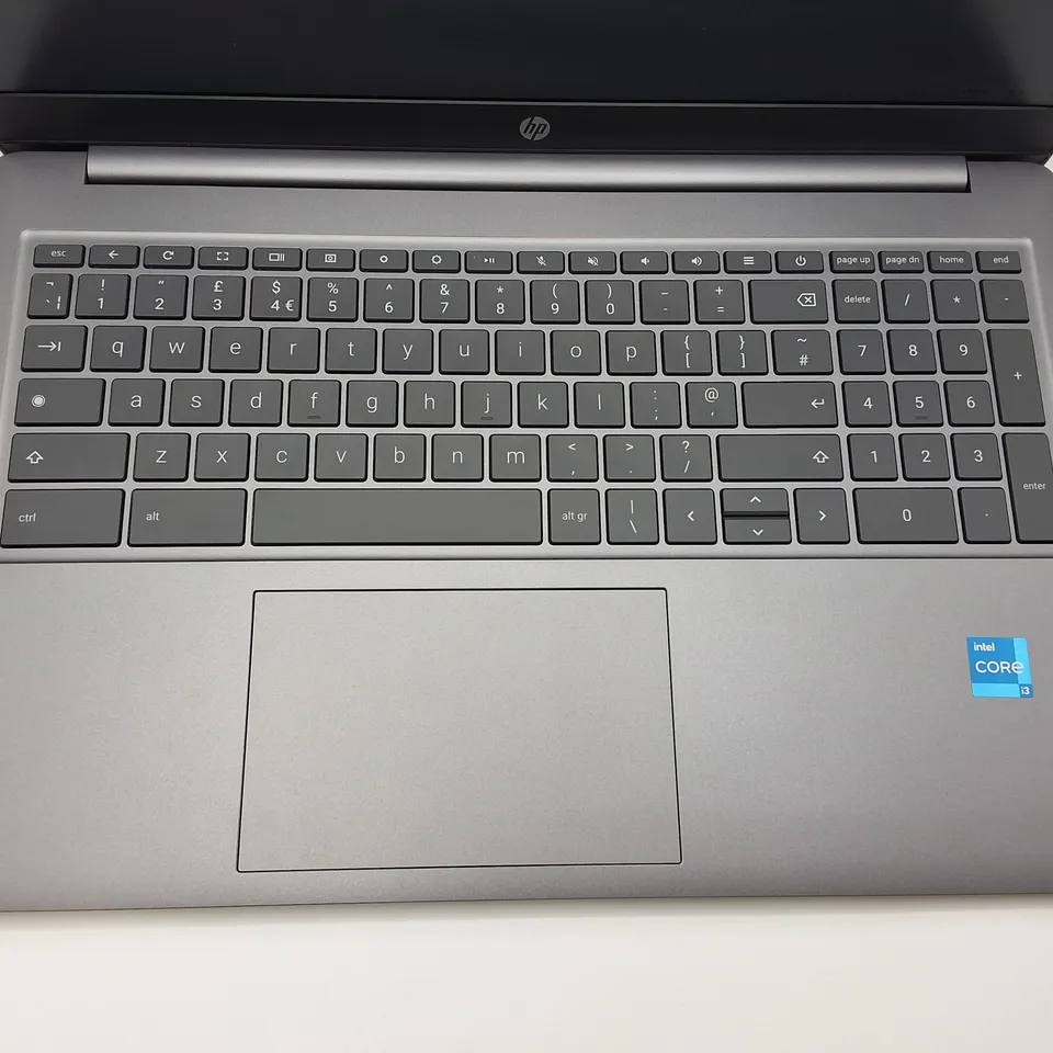 HP CHROMEBOOK PLUS INTEL I-3 LAPTOP IN SILVER - 15A-NB0004NA