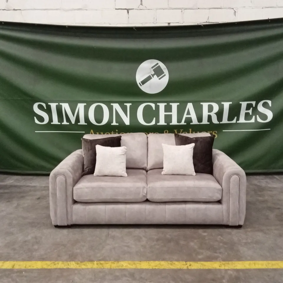 AMARA 2 SEATER SOFA - STONE RRP £1199