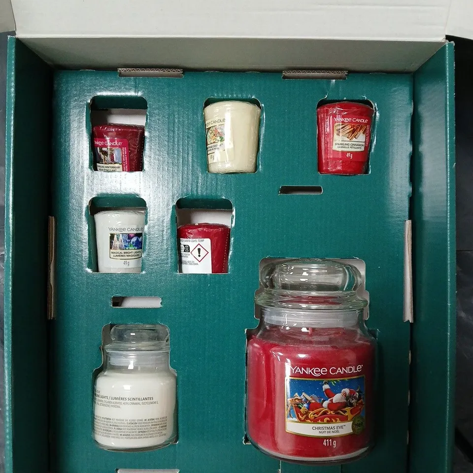 BOXED YANKEE CANDLE GIFT SET 