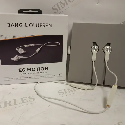 BANG & OLUFSEN E6 MOTION WIRELESS EARPHONES