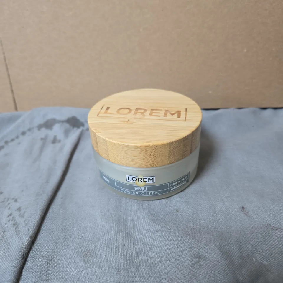 LOREM EMU MUSCLE & JOINT BALM – 100G