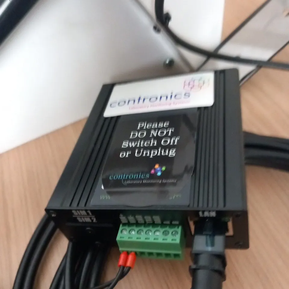 CONTRONICS LABORATORY MONITORING SYSTEM (2 BOXES)