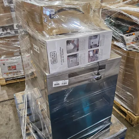 PALLET OF APPROXIMATELY 9 UNPROCESSED RAW RETURN HOUSEHOLD AND ELECTRICAL GOODS TO INCLUDE;