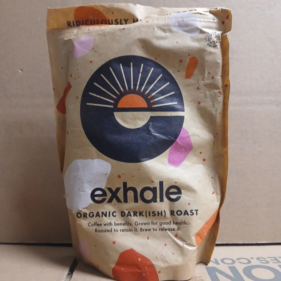 EXHALE ORGANIC DARK(ISH) ROAST COFFEE