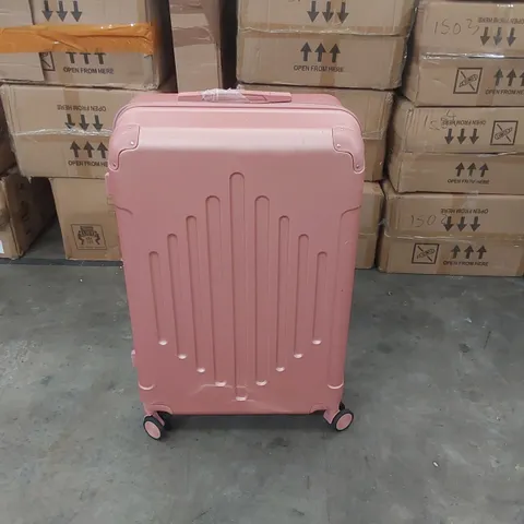 BOXED HARDSHELL SUITCASE - PINK