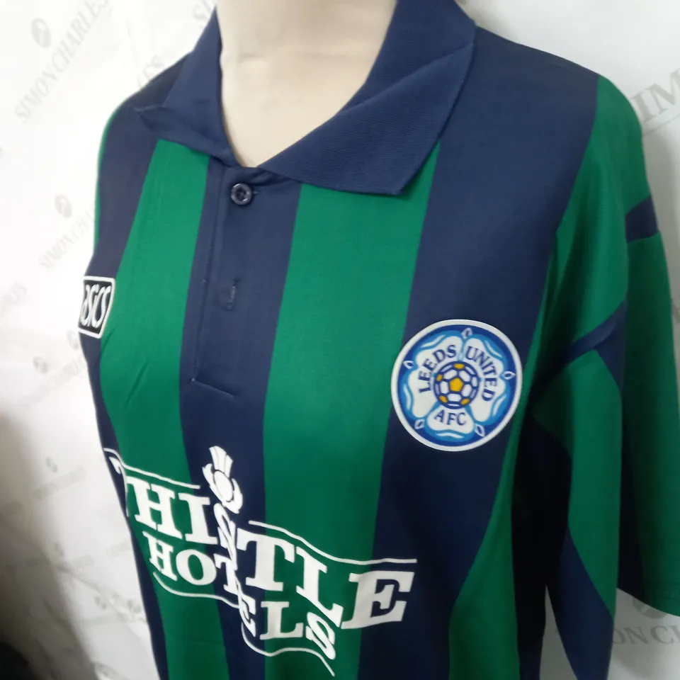 LEEDS UNITED FC RETRO AWAY SHIRT 1995-96 SIZE XL