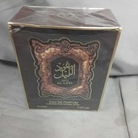 BOXED AND SEALED OUD AL LAYL EAU DE PARFUM 100ML