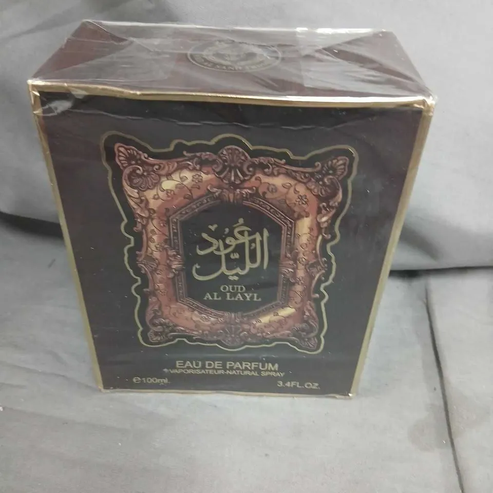 BOXED AND SEALED OUD AL LAYL EAU DE PARFUM 100ML