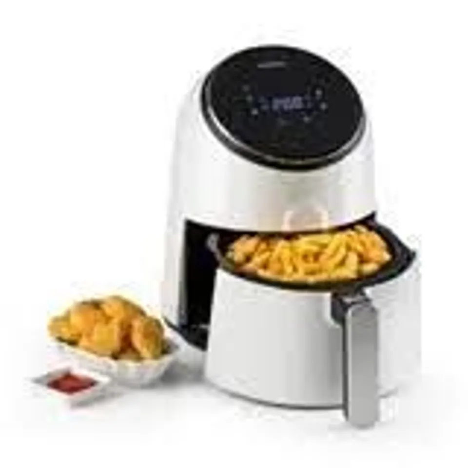 BOXED KLARSTEIN AIR FRYER IN WHITE