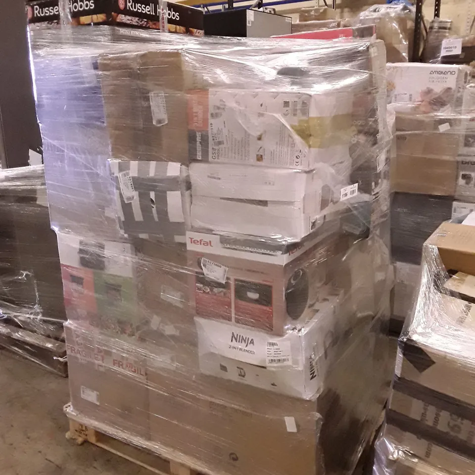 PALLET OF APPROXIMATELY 27 UNPROCESSED RAW RETURN HOUSEHOLD AND ELECTRICAL GOODS TO INCLUDE;