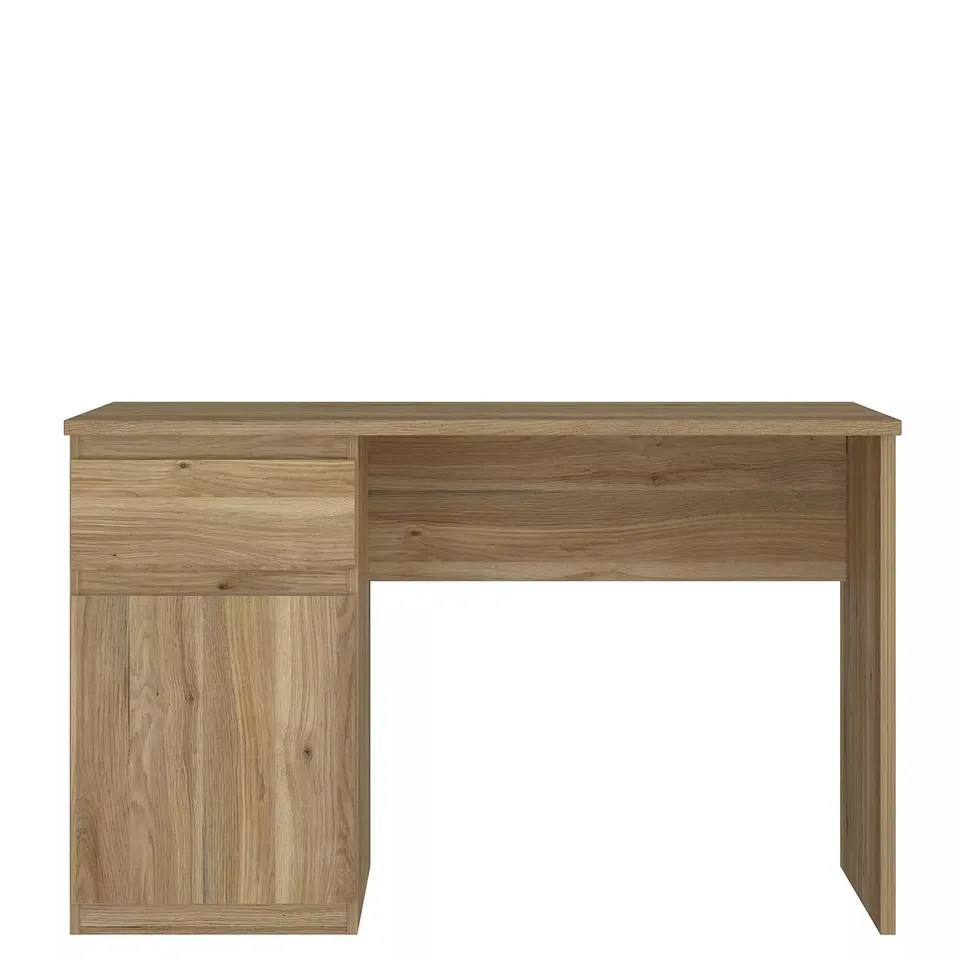 BOXED LISSON DESK - NEW OAK - COLLECTION ONLY